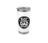 Busy Doing Dad Stuff Bicchiere termico in acciaio inox doppia parete