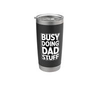 Busy Doing Dad Stuff Bicchiere termico in acciaio inox doppia parete