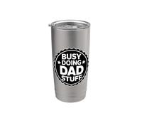 Busy Doing Dad Stuff Bicchiere termico in acciaio inox doppia parete