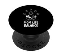 Busy Mom Life Balance Parenting PopSockets PopGrip Adesivo