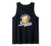 Busy Raising Ballers Pallavolo Pallacanestro Softball Mamma Canotta