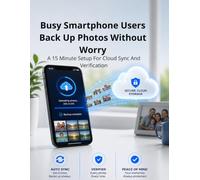 Busy Smartphone Users Back Up Photos Without Worry A 15 Minute Setup For Cloud Sync And Verification: The 15-Minute Fail-Safe Guide to Sync, Preserve, ... iOS, Android, Google Photos, and iCloud