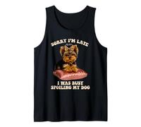 Busy Spoiling My Dog Yorkshire Terrier, amante dei cuccioli Canotta