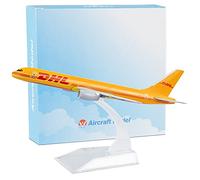 Busyflies DHL Boeing 757 Modello di Aeroplano Diecast 1:400 - Lega 16cm per la Raccolta
