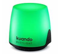 Busylight UC Omega Plus - Indicatore di stato USB con fissaggio magnetico, piastre metalliche extra, facile da montare in ufficio e in casa, semaforo LED per calma messa a fuoco, compatibile con Teams