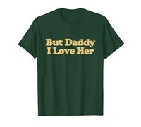 But Daddy I Love Her Y2k Trendy LGBTQ Pride Funny Lesbian Maglietta