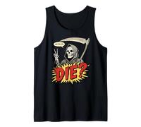 But Did You Die Funny Halloween Fitness Military Canotta