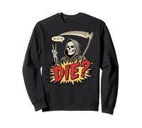 But Did You Die Funny Halloween Fitness Military Felpa