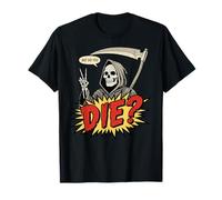 But Did You Die Funny Halloween Fitness Military Maglietta