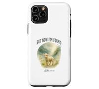 But Now I’m Found Luke 15:10 Watercolor Lamb Christian Custodia per iPhone 11 Pro