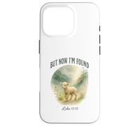 But Now I’m Found Luke 15:10 Watercolor Lamb Christian Custodia per iPhone 16 Pro