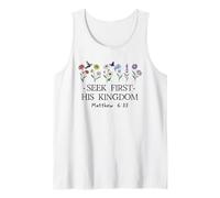 But S irst His Kingdom Bible Verse Matthew 6:33 Faith Canotta