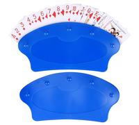 But the cow 2 Pezzi Porta Carte da Gioco, Porta Carte da Poker a Mani Libere, Supporto di Carte da Gioco per Giochi, Bambini, Adulti, disabili, Anziani