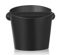 But the cow Contenitore per Colino Battifondi, Coffee Knock Box Espresso Smontabile, Caffè Fondi Caffe Knock Box, Contenitore per Fondi di Caffè Macchine Barista Accessori(Nero)