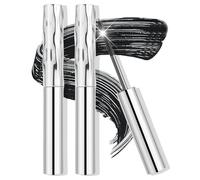 BUTBU 2 mascara, Mascara, Mascar in metallo, colore nero, extra sottile, super curling voluming, senza setole, mascaro 3D, mascaro per densità, volume e definizione