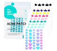 BUTBU 360 Pezzi Cerotti Brufoli Pimple, Patch Brufoli Invisibili 2-In-1, con olio dell'albero tè Acido Salicilico Giorno e Notte Impermeabili e Traspiranti, Per Sbarazzarsi dell'acne Velocemente