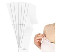 BUTBU Fashion Tape, 100 Pezzi Tape Nastro di Corpo Biadesivo Invisibile, Adesivo Forte Tutto il Giorno, Delicato Su Pelle, Adatto a Tutte le Sfumature Della Pelle, per Moda, Abiti e Vestiti-12 * 82mm