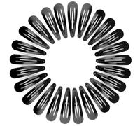 BUTBU Fermagli per Capelli, 25 Pezzi Fermagli in metallo nero, per Donne e Ragazze,Graziosi Accessori per Capelli in Metallo