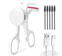 BUTBU Piegaciglia Elettrico, 3 Modalità di Calore con Ricarica USB, l'arricciatura Naturale Delle Ciglia, Strumento Professionale per il Trucco, Si Adatta a Tutte le Forme di Occhi