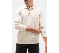 Butcher of Blue Lt Clifden Polo L/s Beige Grey Taglia: M | Polo Outlet | Uomo | Marrone