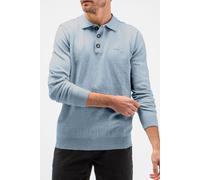 Butcher of Blue Lt Clifden Polo L/s Lagoon Blue Taglia: S | Polo Outlet | Uomo | Blu