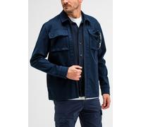Butcher of Blue Sonam Twill Overshirt Alaska Blue Taglia: S | Giacche leggere Outlet | Uomo | Blu