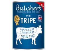 Butcher’s Original senza cereali 24 x 400 g Umido per cane - Patè con trippa