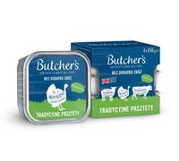 BUTCHER'S Original Paté tradizionali Mix di sapori con verdure (con agnello, tacchino e manzo) 4x150 g