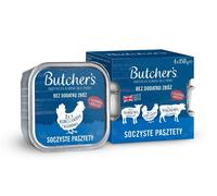BUTCHER'S Original Succulenti paté Mix di sapori con fegato o rognoni 4x150 g
