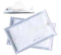 Buti-Capsule 3,0, 2 pezzi-Custodia porta-salviettine, ricaricabile, tutto il materiale rotabile nuovo, ristrutturato in plastica resistente e robusto, con cuciture impermeabili, disponibile adesso flessibile Slim & Soft-Dispenser con cerniera per un facile accesso centrale ideale per viaggiare!