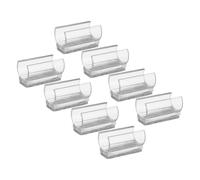 BUTIFULSIC 1 Set Protezioni in Piastrelle Plastica di Mobili e Tubolari Gambe in Pad in Feltro Resistente al Rumore All'usura per Pavimenti Biblioteche 8 Pezzi