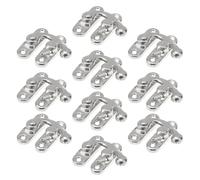 BUTIFULSIC 10 Pezzi Chiusure per Scatole Portagioie in Ferro Bianco Resistenti alla Corrosione e Non Deformabili, per Scatole Porta Oggetti e Mobili da Comodino