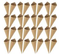 BUTIFULSIC 120 Coni di Carta a Forma di Fiore per Coriandoli Matrimonio, Porta Confetti e Mini Bouquet, Coni Porta Dolcetti per Feste e Bomboniere, Carta Resistente, Facile da Montare