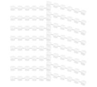 BUTIFULSIC 16 Pezzi Contenitore per Colori 6 Scomparti Indipendenti 3ml con Coperchi, Plastica Trasparente Portatile e Stabile, per attività