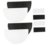 BUTIFULSIC 2 Paia di Spalline Imbottite in Spugna Autoadesive da 1 Cm, Spallina per Abito e Camicia Donna, Cuscinetti Sottili Lavabili per Supporto Spalle, Accessori Sartoriali per Giacche