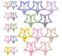 BUTIFULSIC 20 Pezzi Fermagli per Chioma in Ferro Color Crema Forme Carine, Accessori per Chioma Bambina, Comodi da Indossare e Adatti a Ogni Acconciatura