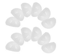 BUTIFULSIC 20 Pezzi Paralume Lampada Piccola in PC Traslucido Emisferico Sostituibile per Illuminazione Trucco e Accessori per Specchio