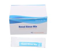 BUTIFULSIC 40 Bustine Sale per Pulizia Nasale 2,7g, Miscela Isotonica per Lavaggio Naso e Protezione Cavità Nasale, Soluzione Salina per Uso Quotidiano Adulti