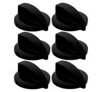 BUTIFULSIC 6 Pezzi Regolatore Velocità Ventilatore Manopola Plastica d Shape per Sostituzione Interruttore Ventilatori Piantana Soffitto e Parete Kit Ricambio Controllo Rotativo