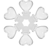 BUTIFULSIC 6 pezzi Tappi Decorativi per Bottiglie Vintage Design Goffrato Tappi Dosatori Portatili per Olio e Aromi per Profumi e Contenitori Aromaterapia