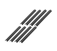 BUTIFULSIC 8 Pezzi Clip per Cavi Nascoste per Auto Copricavo in Pvc Nero Resistente al Calore alla Corrosione Organizzatore Cavi Interni Auto