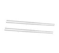 BUTIFULSIC Bacchette Lunghe in Acciaio Inossidabile da 36 Cm Resistenti al Calore Punte Scanalate Precise per Uso Quotidiano e Frittura Profonda, Confezione da 2 Paia
