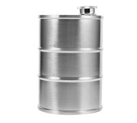 BUTIFULSIC Barile in Acciaio Inossidabile 750ml 25oz Contenitore per Olio e Bevande, Design Elegante e Facile da Trasportare, per Campeggio e Viaggi