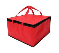 BUTIFULSIC Borsa Termica Isolante per Alimenti 35X35X22 CM Sacchetto Portapranzo Termico per Cibi Caldi e Freddi Borsa Porta Torte e Snack per Picnic e Attività All’Aperto Colore Rosso