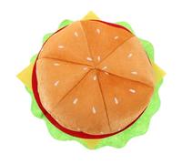 BUTIFULSIC Cappello da Hamburger Non Tessuto e Pelucchi Leggero e Facile da Indossare Divertenti e Stilosi Accessorio Costume per Feste e Balli Divertenti e Stilosi per Feste e Balli