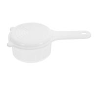 BUTIFULSIC Contenitore Scolapasta con Manico per Frutta Piccolo in Pp Resistente, Cestello Drenante Multifunzionale per Lavare Mirtilli, Uva e Piccoli Frutti, Accessorio Cucina per Uso