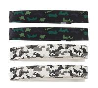 BUTIFULSIC Fasce Antisudore per Manici Racchette e Canne da Pesca 4 Pezzi in Pu Antiscivolo Multifunzionali per Badminton Tennis Baseball, Accessori Sportivi per Grip e Presa Sicura