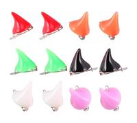 BUTIFULSIC Fermagli per Chioma Corna del Diavolo Facili da Indossare e Resistenti in Plastica Set 12 Pezzi Colore Casuale per Cosplay e Occasioni Speciali di Halloween