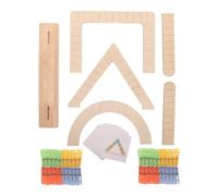 BUTIFULSIC Giochi Cognitivi per Anziani, Clip Allenamento Memoria Colori | Legno e Plastica, Facile Uso Domestico, Attività Manuale Fine, Include Guida Istruzioni