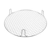 BUTIFULSIC Graticola Rotonda in Acciaio Inossidabile per Barbecue Piedi, Versatile e Multiuso per Cottura Uniforme, per Uso Interno ed Esterno
